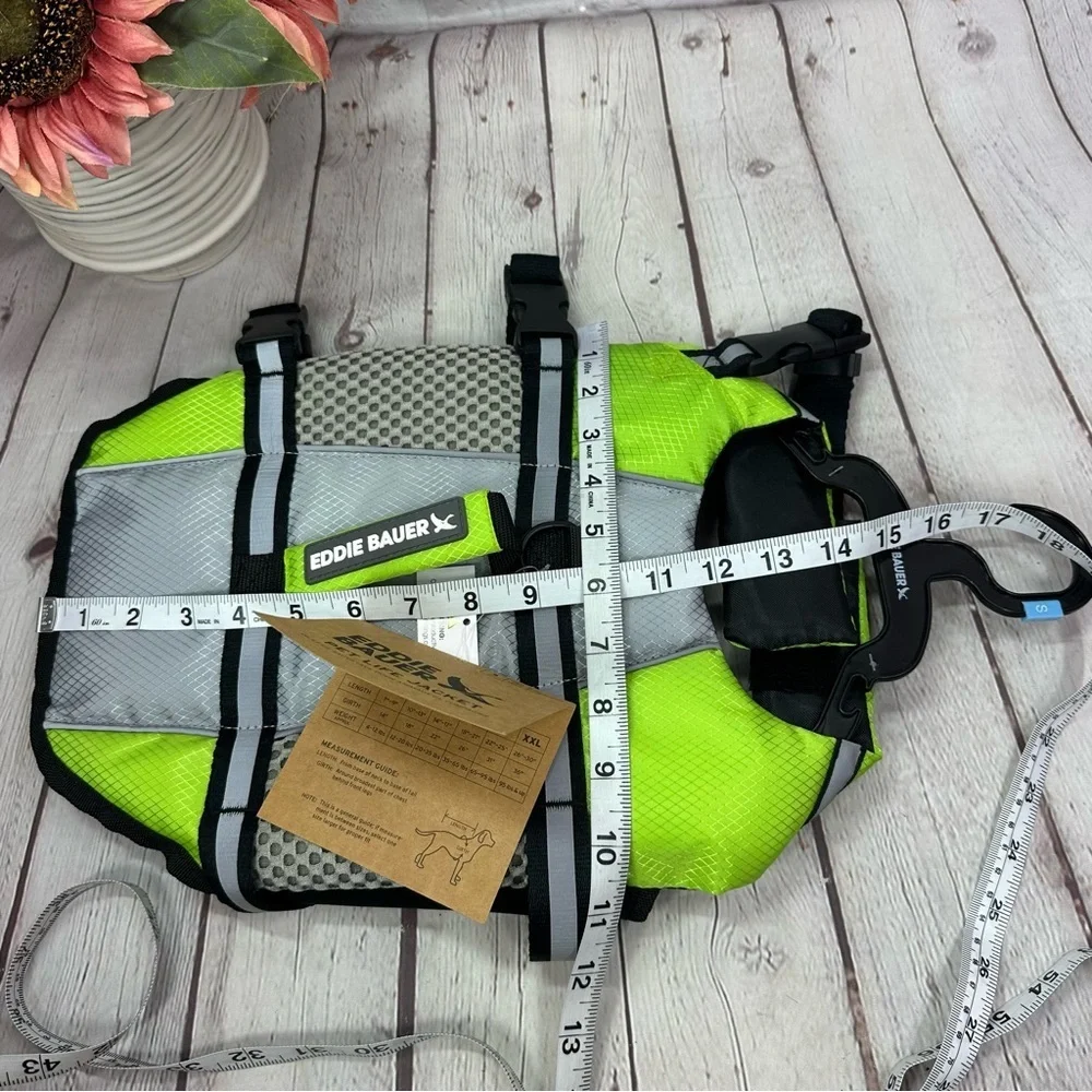 NWT eddie bauer pet life jacket sz small fur baby outdoor lake beach safety